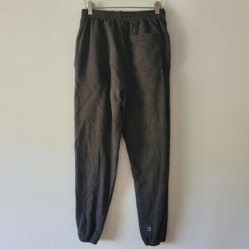 Lonely Ghost Menw Jogger‎ Sweatpants Small Brown Loungewear